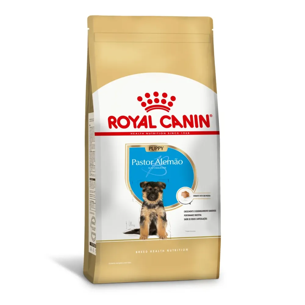 Ração Royal Canin Puppy Pastor Alemão Cães Filhotes