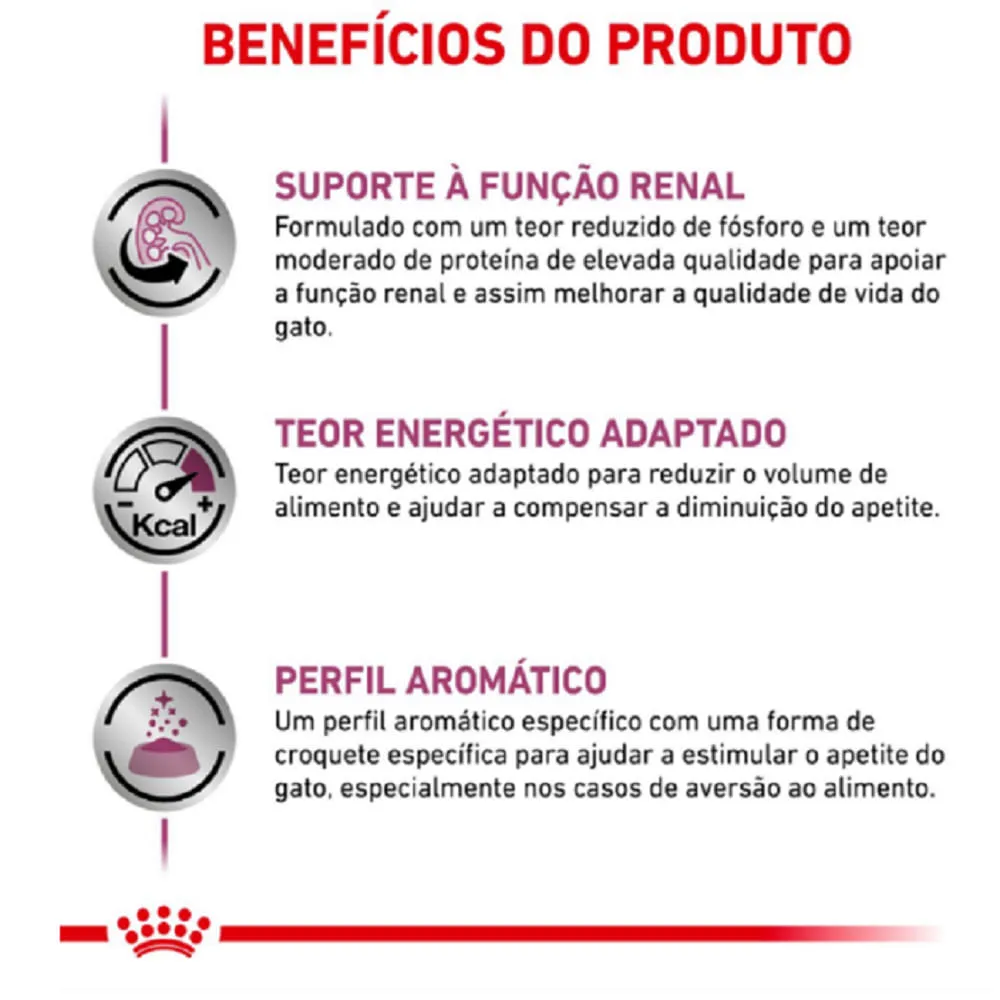 Ração Royal Canin Veterinary Diet Renal para Gatos com Insuficiência Renal — foto 5