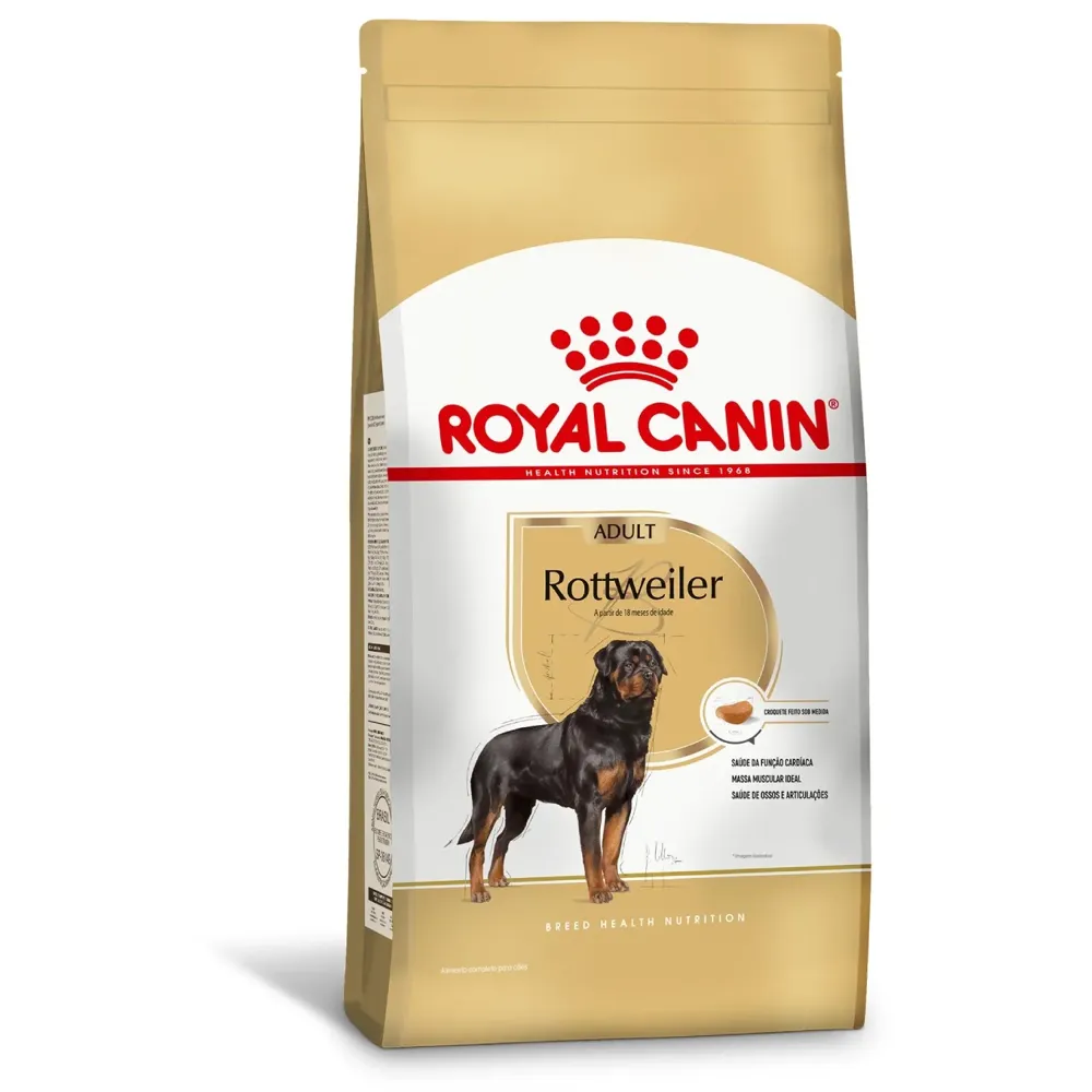 Ração Royal Canin Rottweiler Cães Adultos