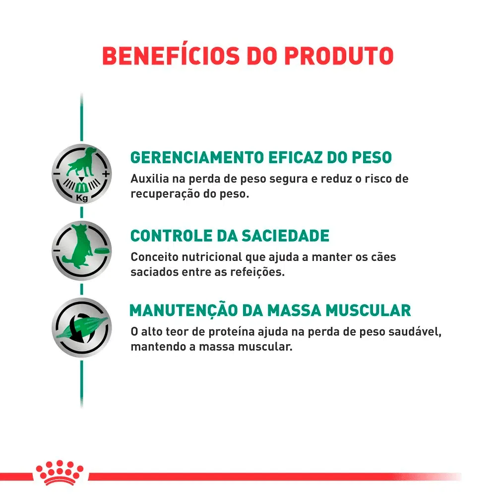 Ração Royal Canin Veterinary Diet Satiety Support para Cães Adultos com Excesso de Peso — foto 6