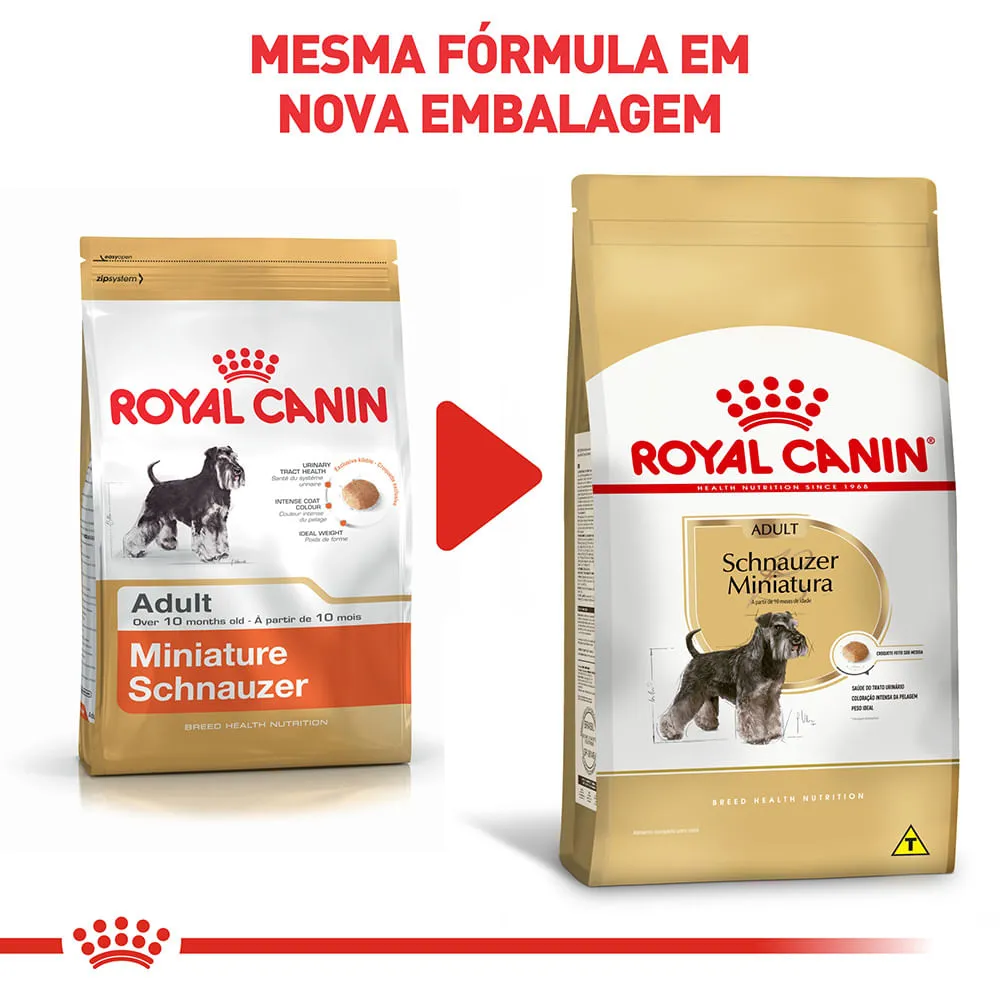 Ração Royal Canin Miniature Schnauzer Cães Adultos — foto 2