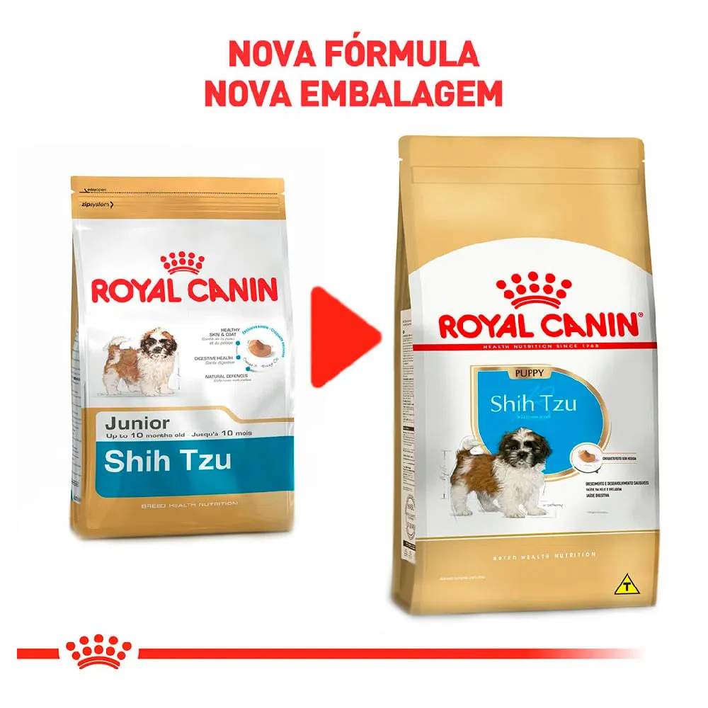 Ração Royal Canin Puppy Shih Tzu Cães Filhotes — foto 2