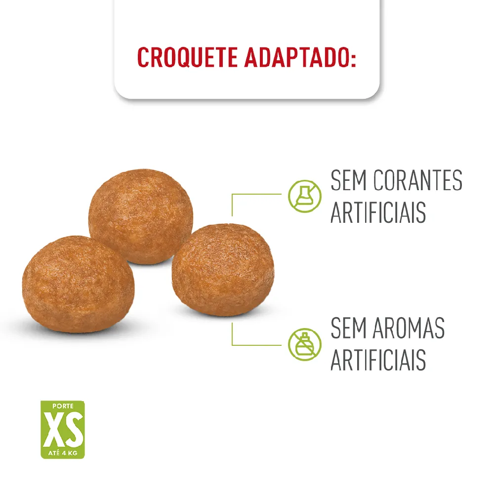 Ração Royal Canin X-Small Adult 8+ Cães Adultos e Idosos — foto 4