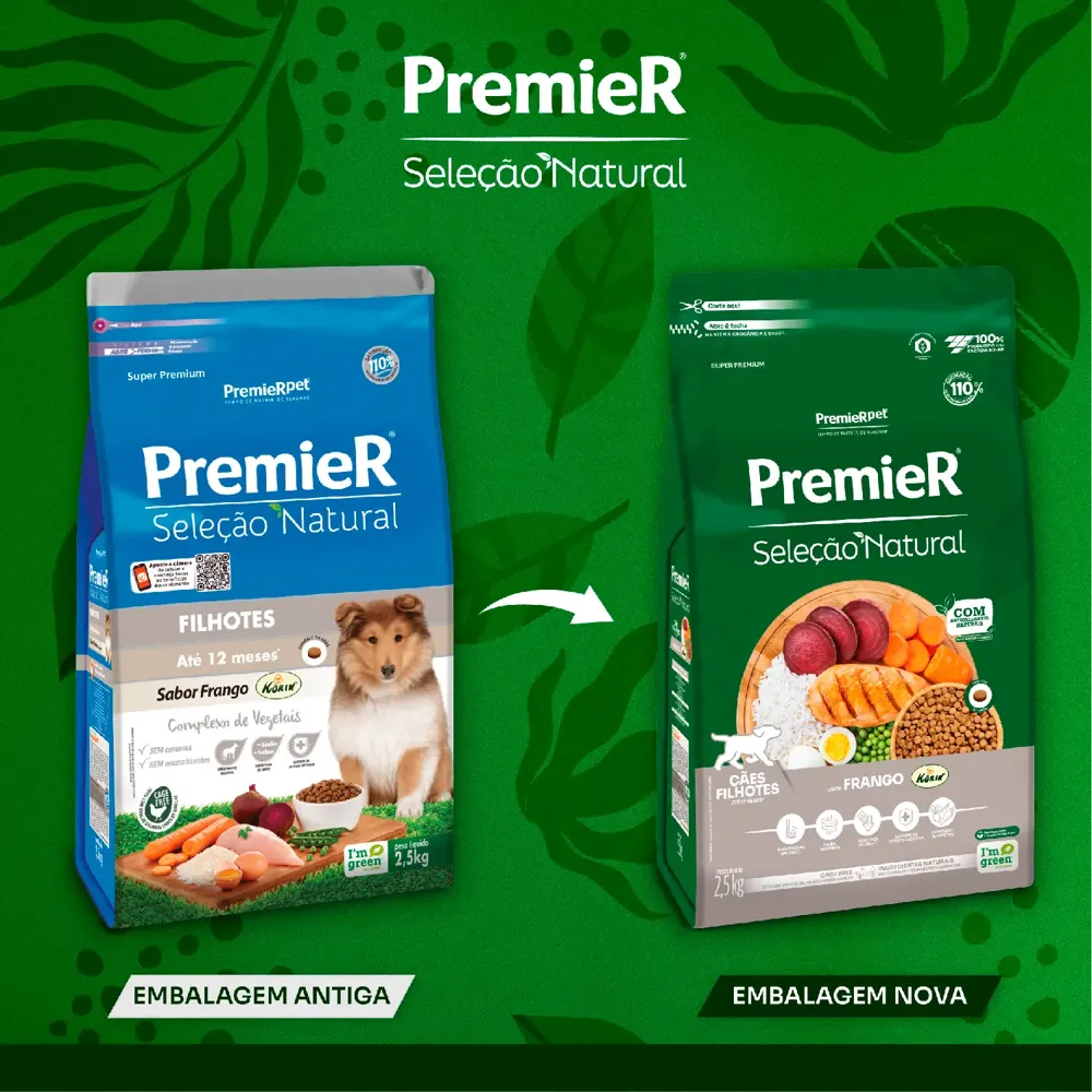 Ração Premier Seleção Natural Cães Filhotes Frango — foto 3