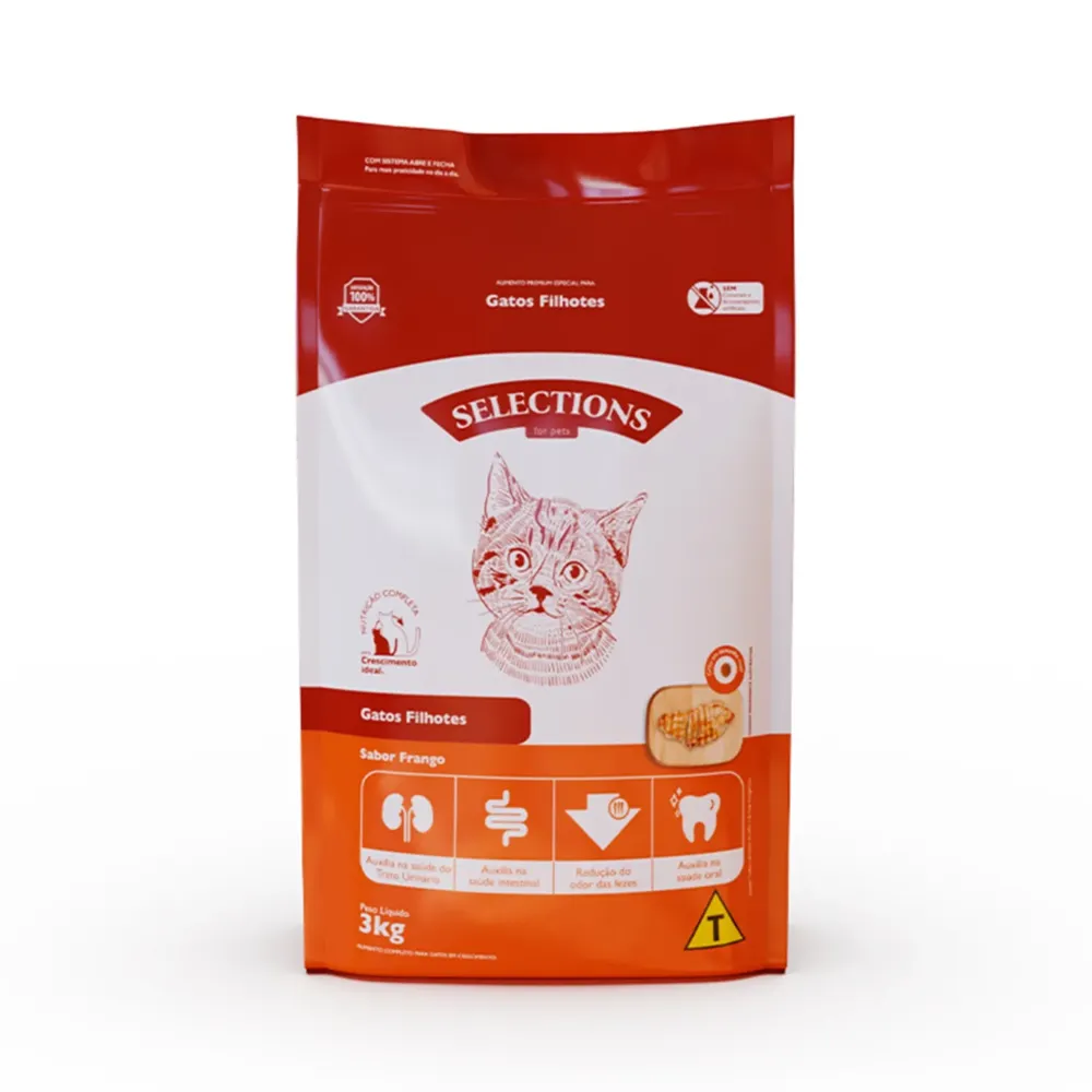 Ração Selections for Pets Gatos Filhotes Frango — foto 2