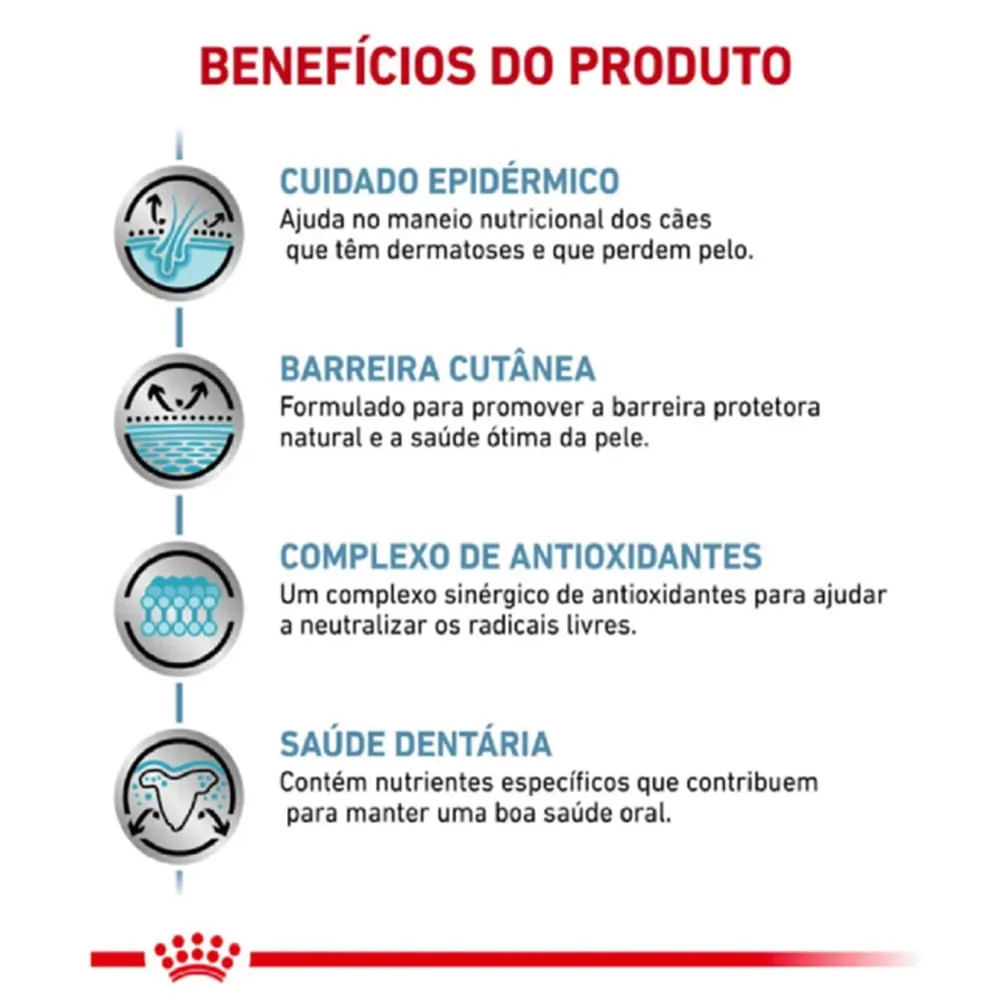 Ração Royal Canin Skin Care Small Cães Adultos — foto 2