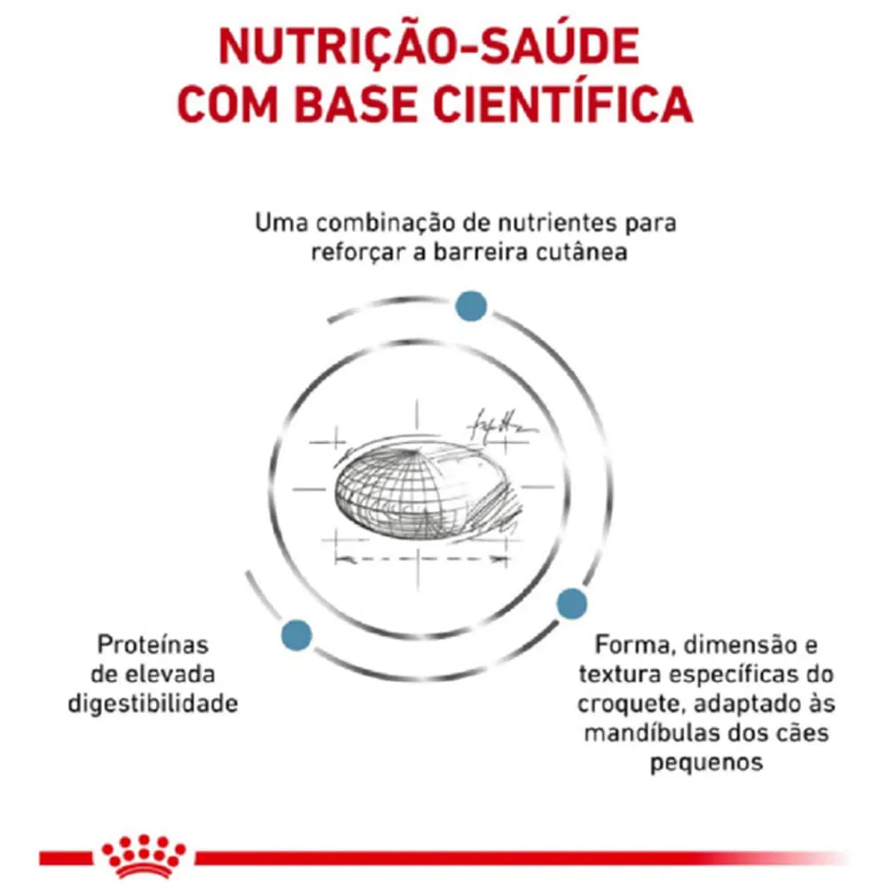 Ração Royal Canin Skin Care Small Cães Adultos — foto 3