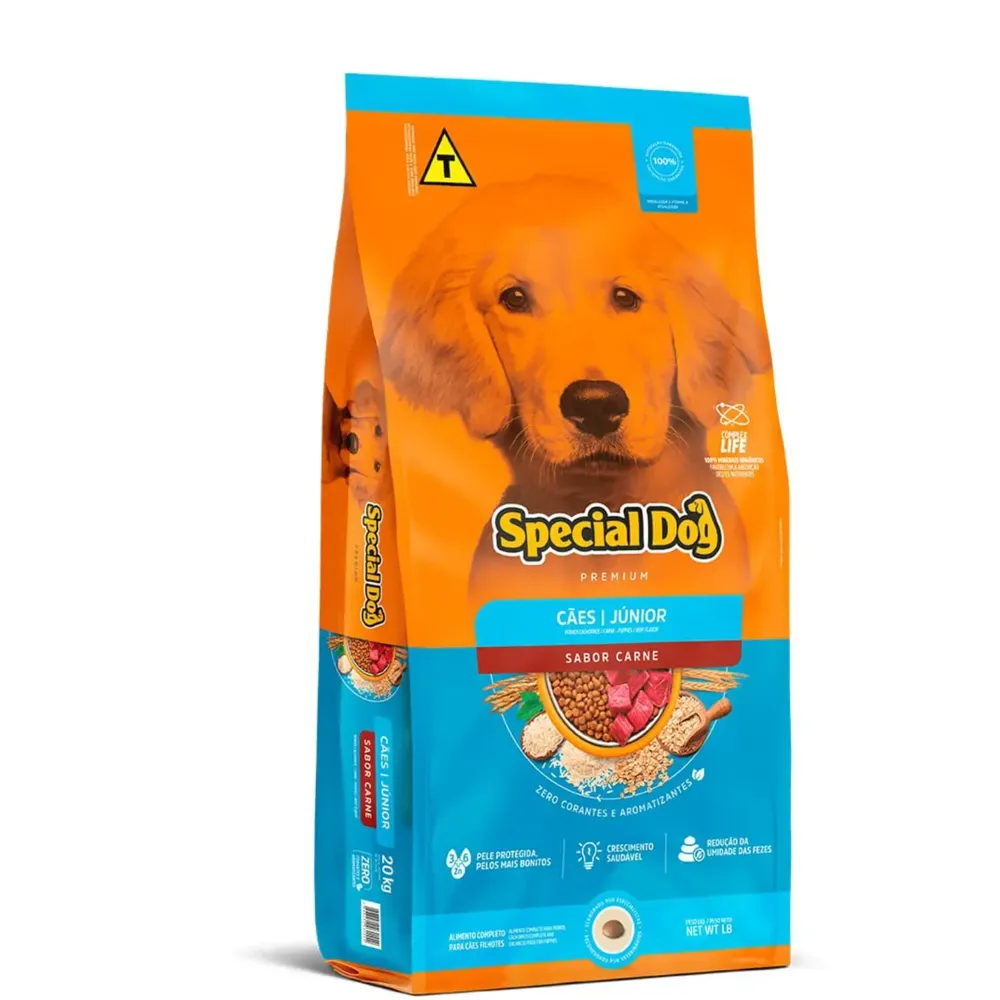 Ração Special Dog Júnior Cães Filhotes Carne — foto 4