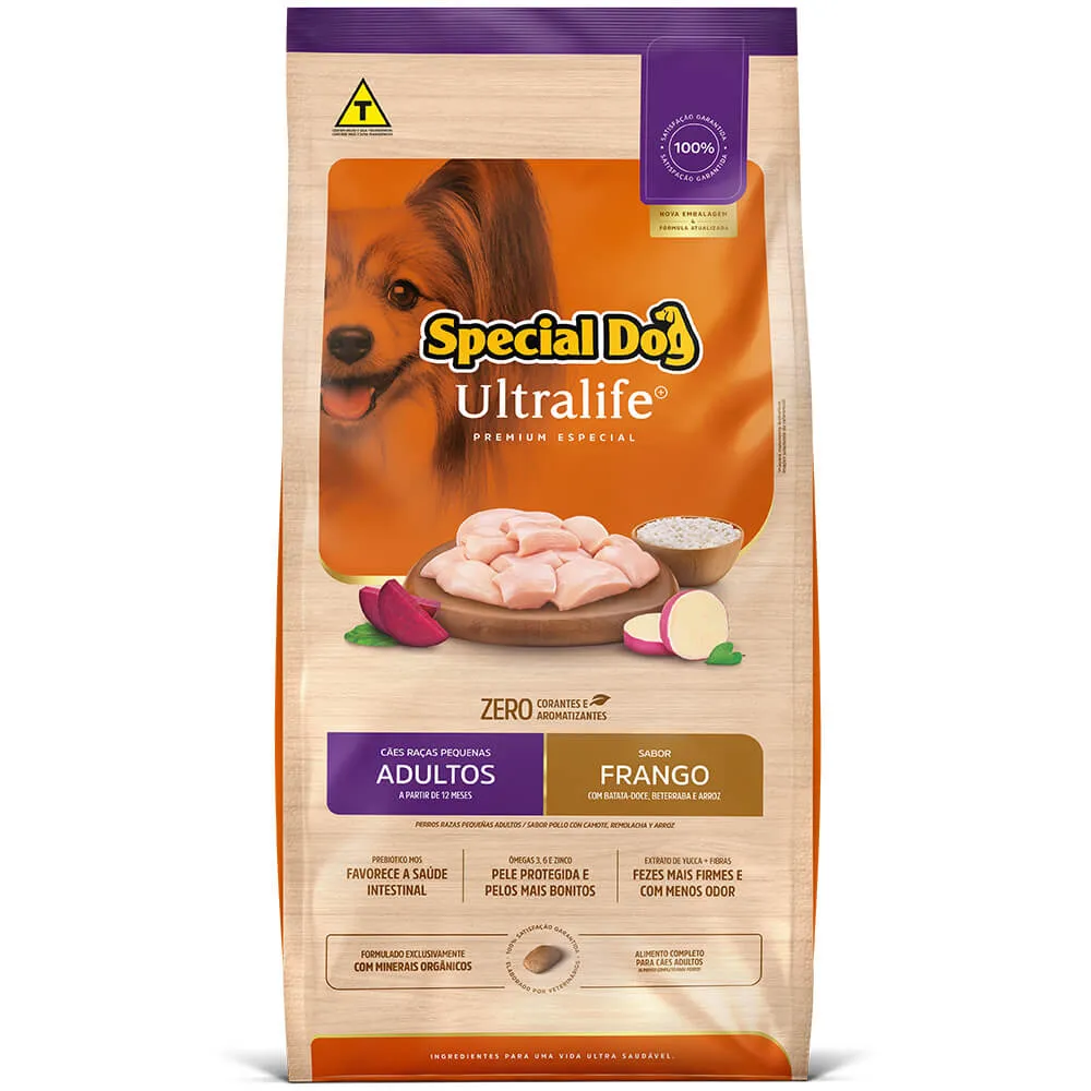 Ração Special Dog Ultralife Cães Adultos Raças Pequenas Frango — foto 2