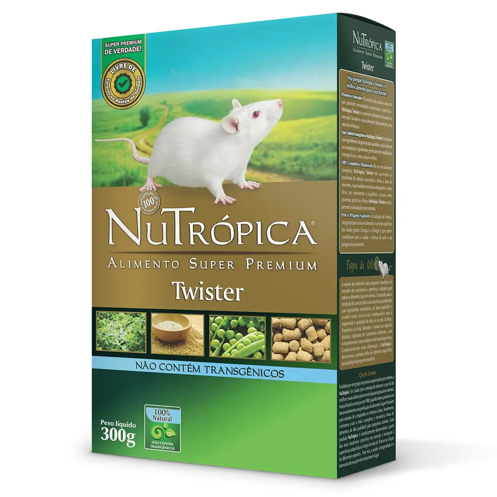 Ração Extrusada Nutrópica para Twister