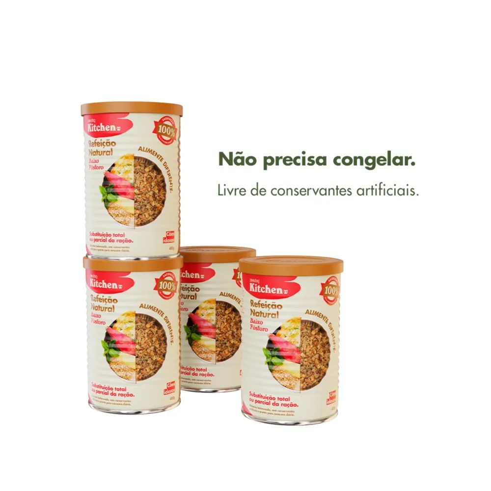 Ração Úmida Baixo Fósforo para Cães Sênior Zee.Dog Kitchen — foto 4