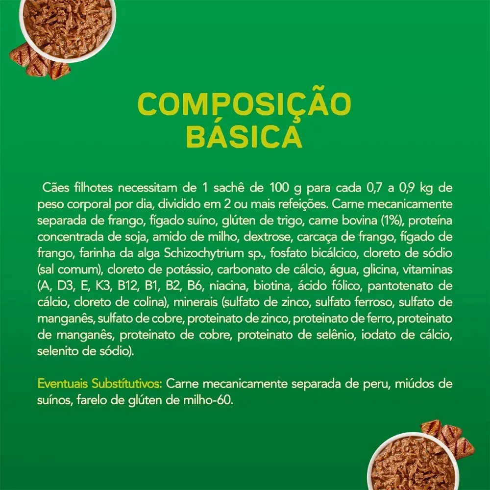 Ração Úmida Dog Chow Cães Filhotes Carne — foto 4