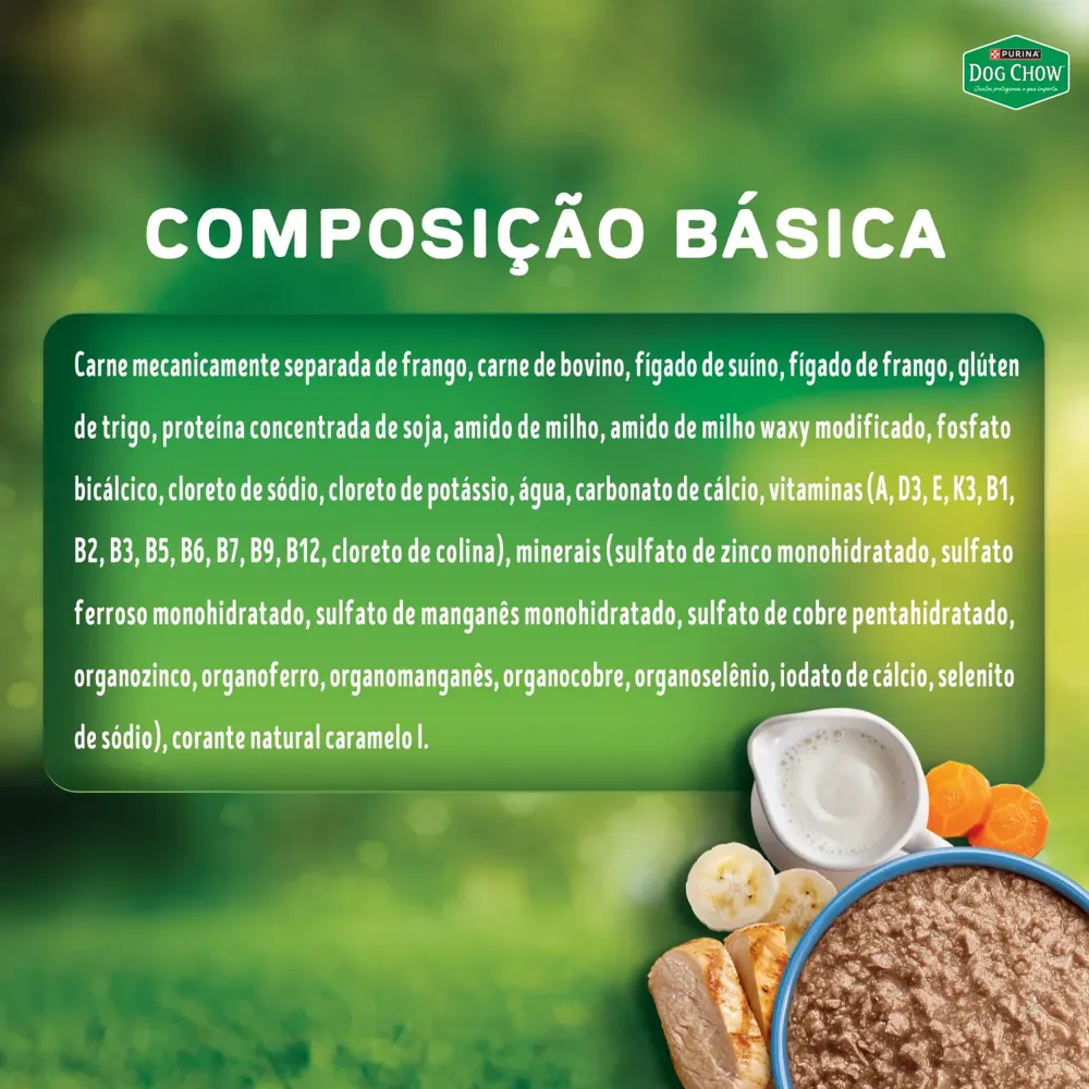Ração Úmida Dog Chow Cães Filhotes Ótimo Começo Papinha Frango — foto 6