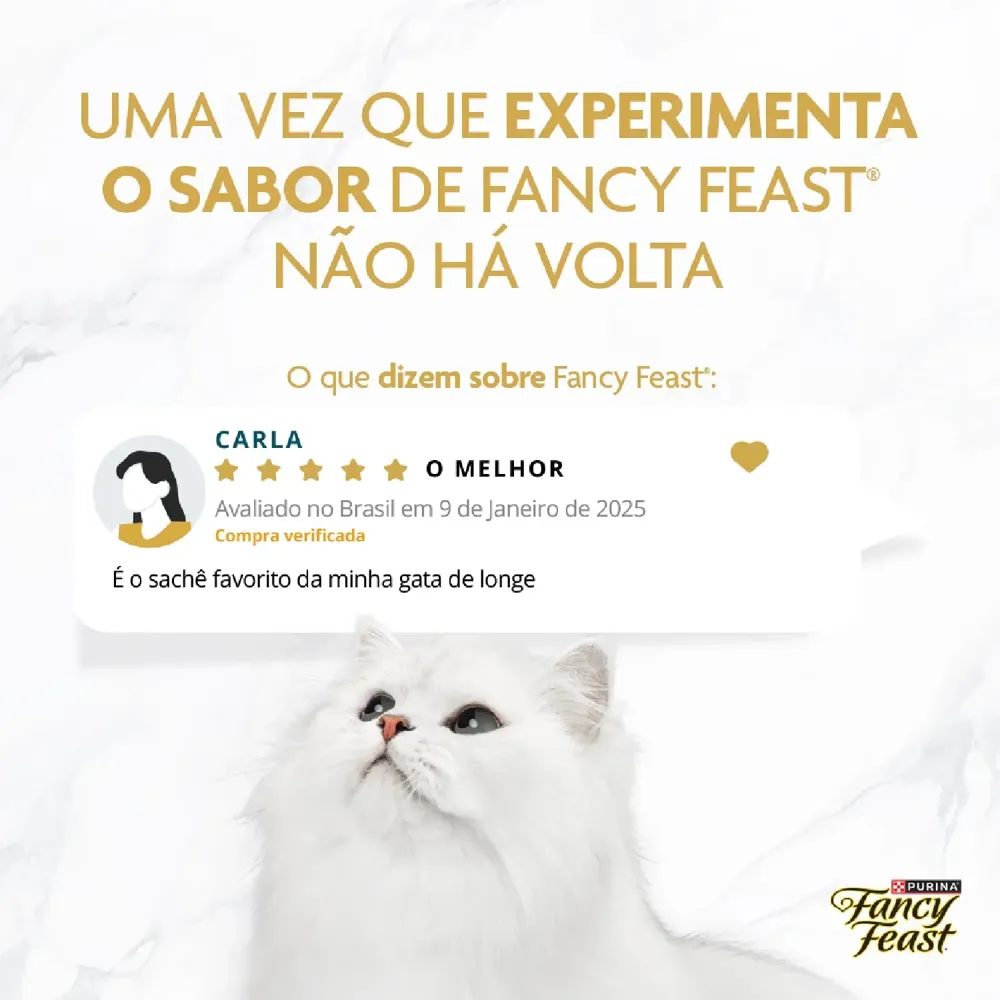 Ração Úmida Fancy Feast Supremo Bacalhau — foto 6
