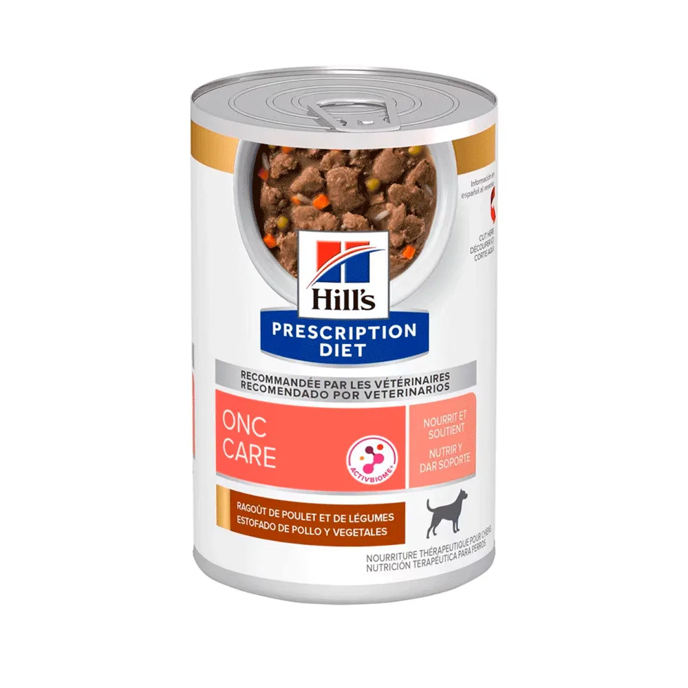 Ração Úmida Hill's Prescription Diet Cães ONC Care Cuidado Oncológico