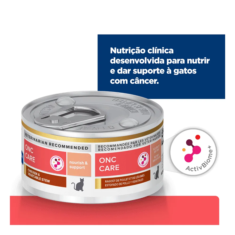 Ração Úmida Hill’s Prescription Diet Gatos ONC Care Cuidado Oncológico — foto 4