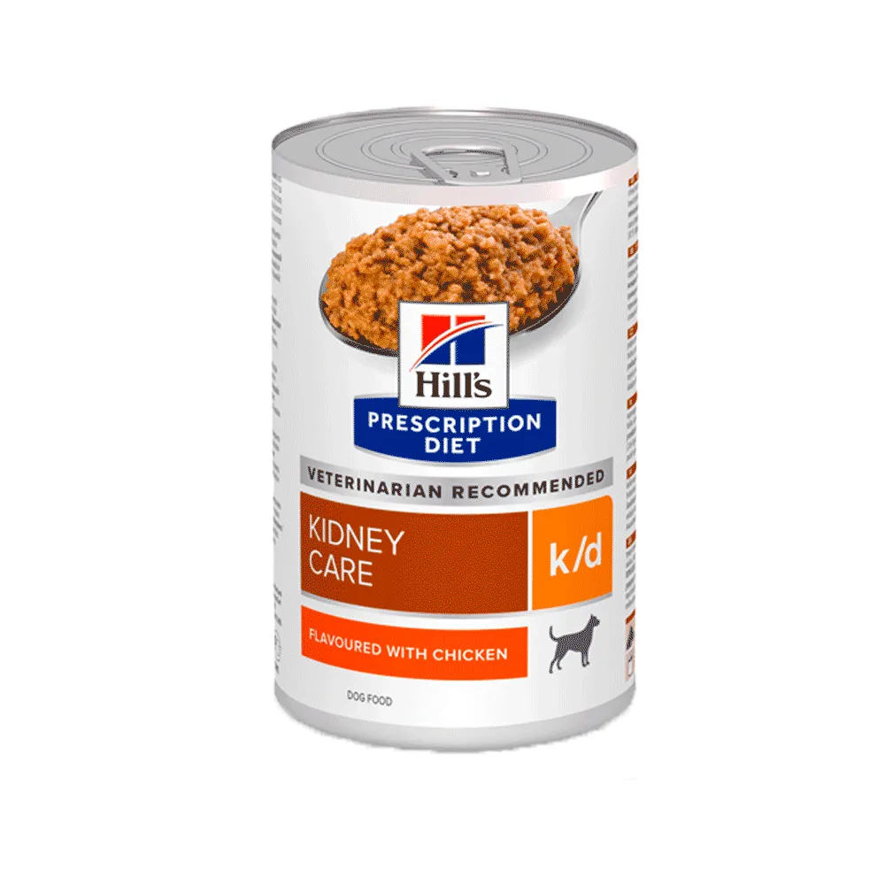 Ração Úmida Hill's Prescription Diet K/D Cães Adultos Cuidado Renal