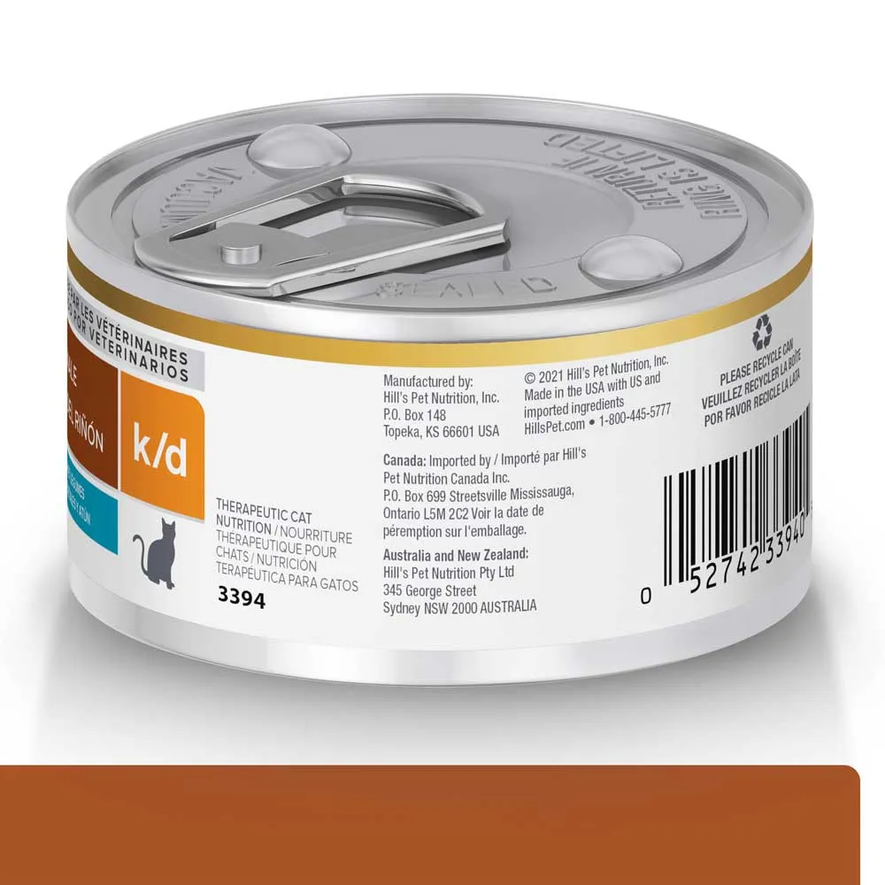 Ração Úmida Hill's Prescription Diet K/D Gatos Adultos Cuidado Renal — foto 2