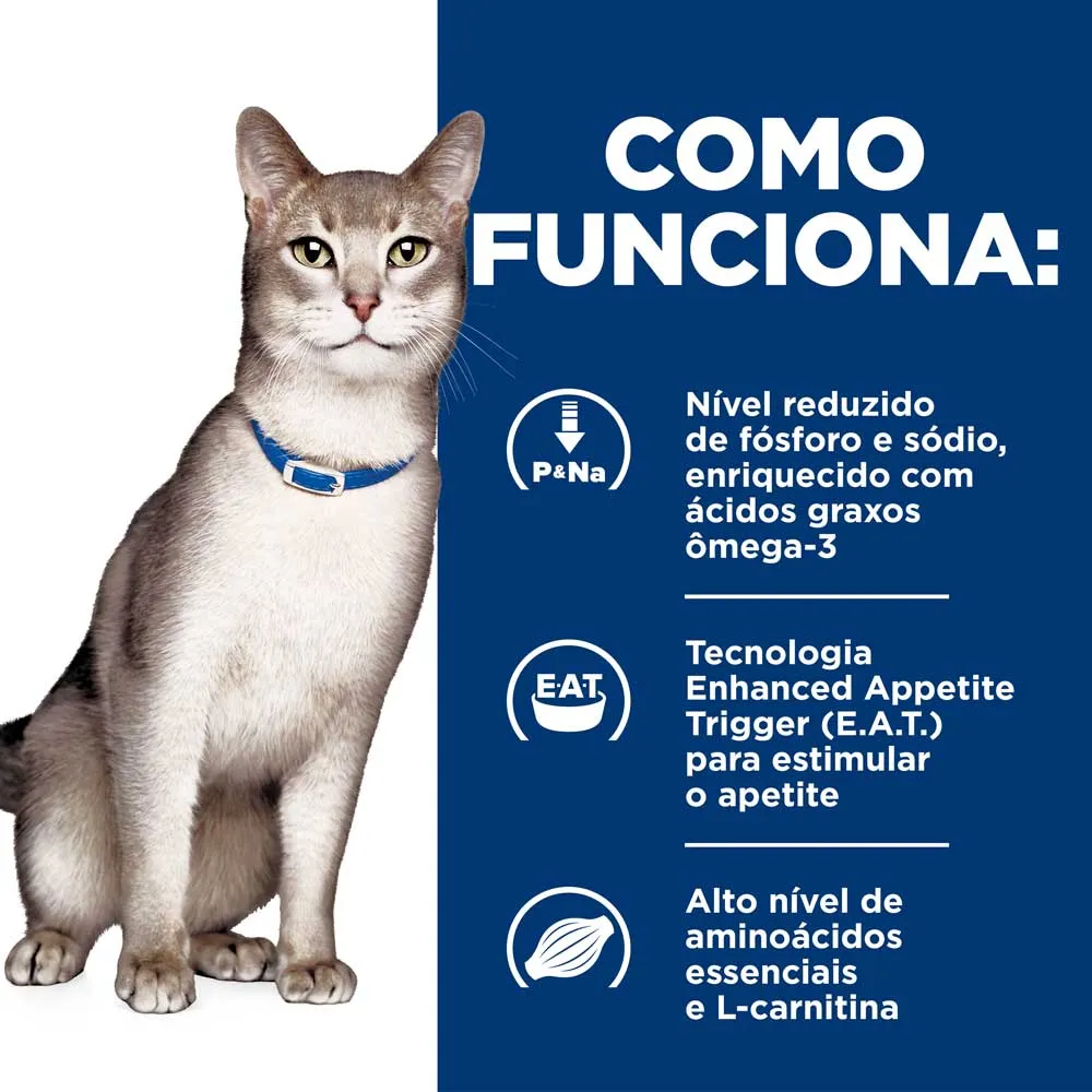 Ração Úmida Hill's Prescription Diet K/D Gatos Adultos Cuidado Renal — foto 4