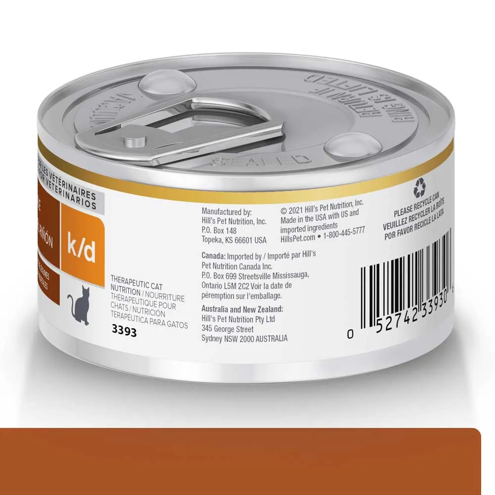 Ração Úmida Hill's Prescription Diet K/D Gatos Adultos Cuidado Renal — foto 4