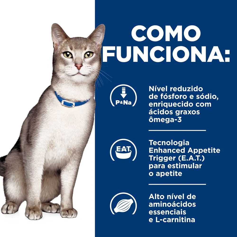 Ração Úmida Hill's Prescription Diet K/D Gatos Adultos Cuidado Renal — foto 6