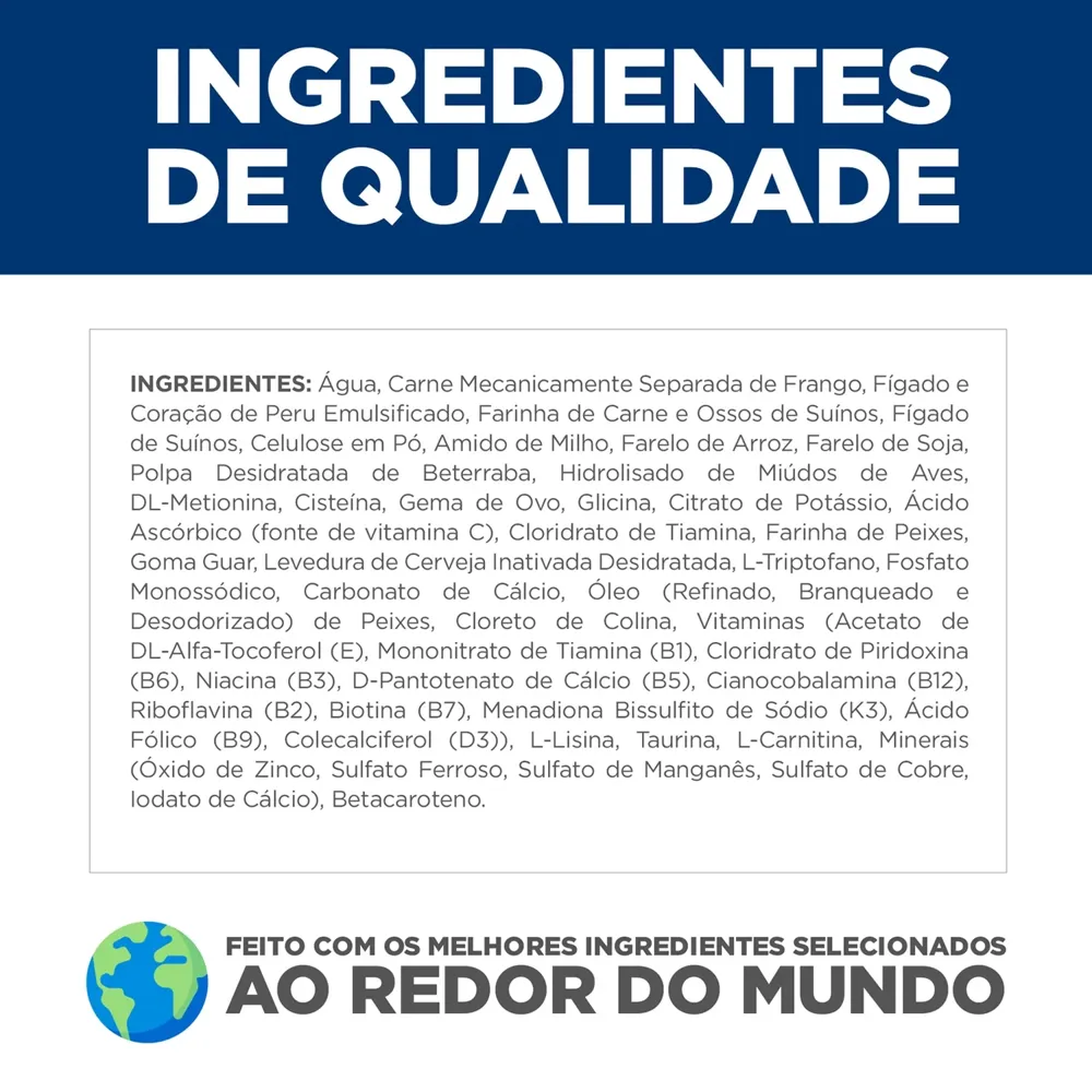 Ração Úmida Hill's Science Diet Cuidado Urinário e Bolas de Pelo para Gatos Adultos Sabor Frango — foto 4