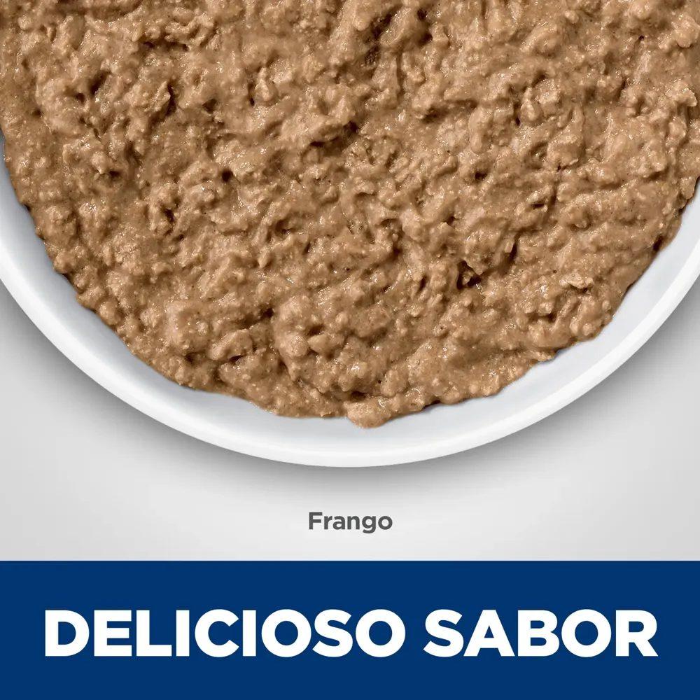 Ração Úmida Hill's Science Diet Cuidado Urinário e Bolas de Pelo para Gatos Adultos Sabor Frango — foto 5