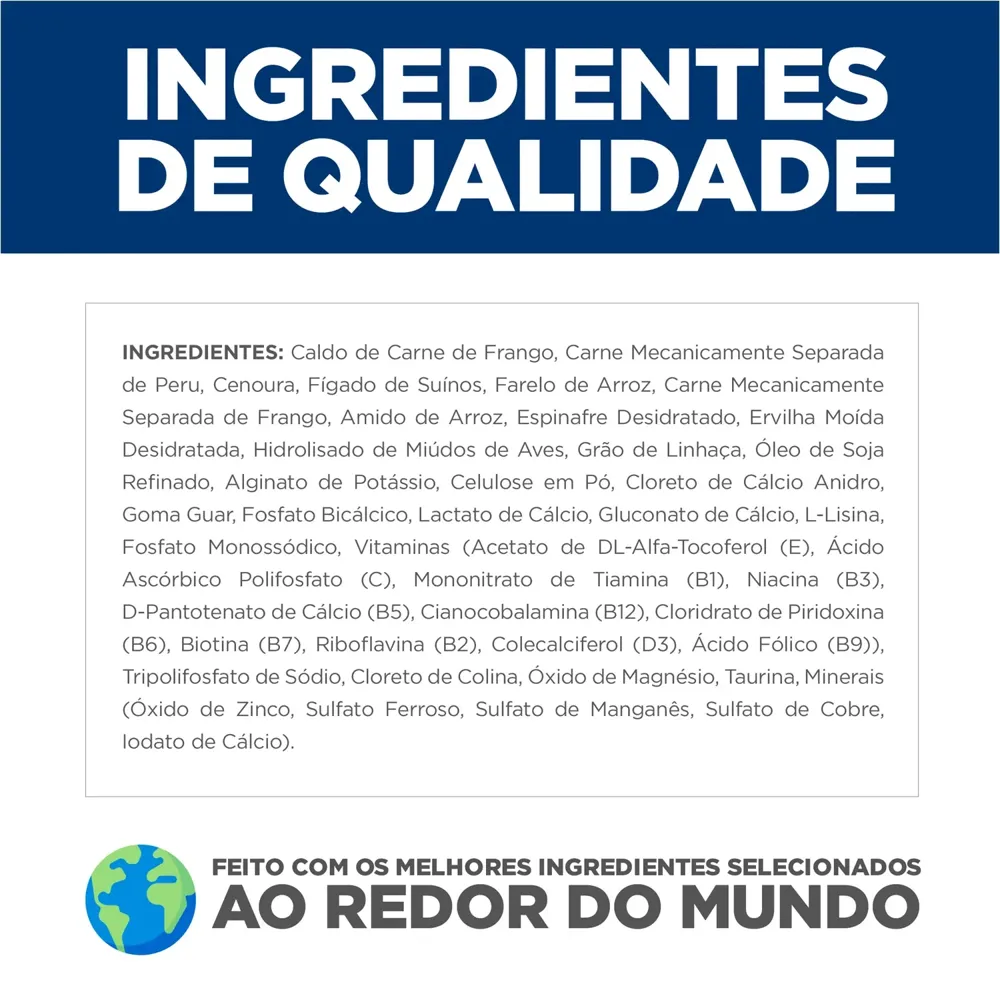 Ração Úmida Hill's Science Diet Pele Sensível para Gatos Adultos Sabor Frango e Vegetais — foto 4