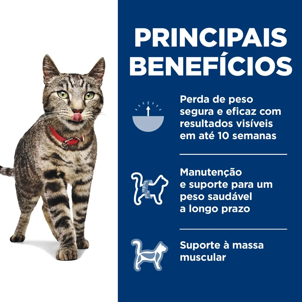Ração Úmida Hill's Science Diet Peso Perfeito para Gatos Adultos Sabor Frango — foto 3