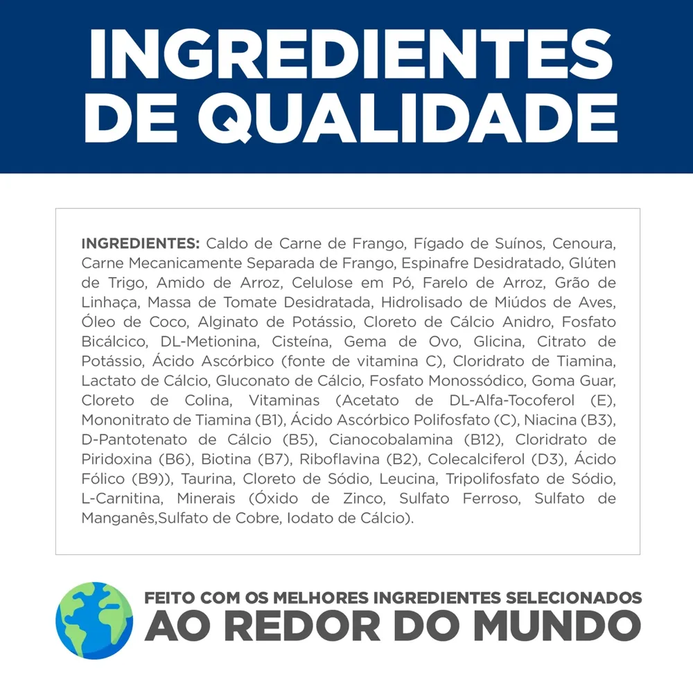 Ração Úmida Hill's Science Diet Peso Perfeito para Gatos Adultos Sabor Frango — foto 4