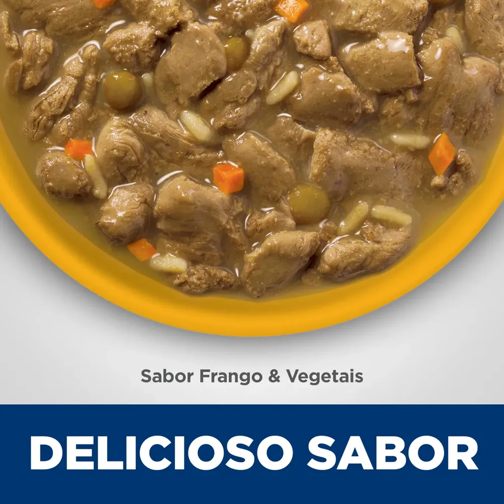 Ração Úmida Hill's Science Diet Vitalidade Sênior para Cães Idosos Sabor Frango e Vegetais — foto 5
