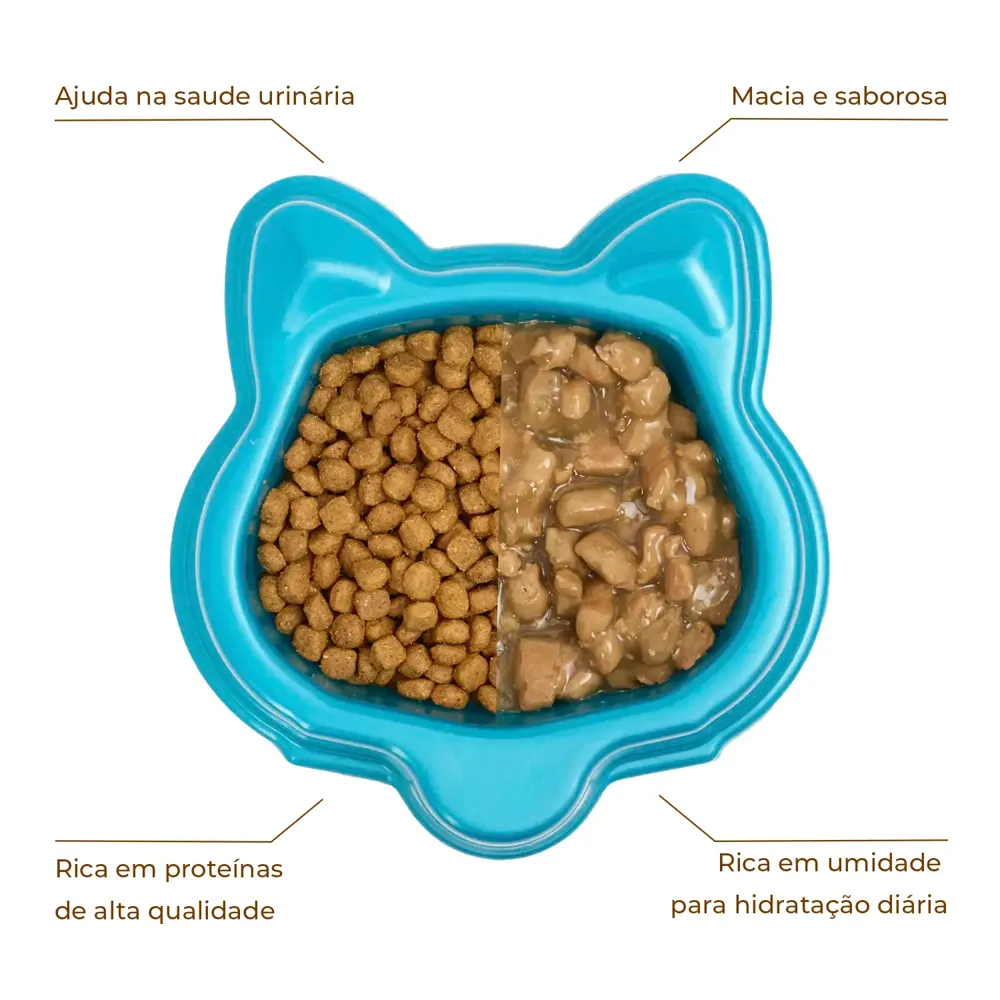 Ração Úmida Joy Gatos Adultos Carne ao Molho — foto 3