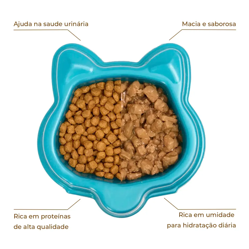 Ração Úmida Joy Gatos Adultos Frango ao Molho — foto 3