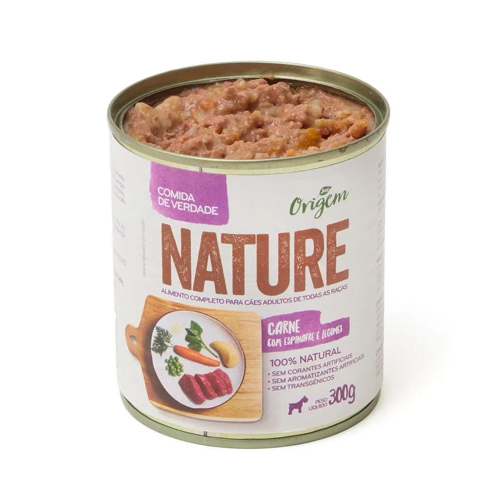 Ração Úmida para Cães Adultos Origem Nature Carne com Espinafre e Legumes — foto 4