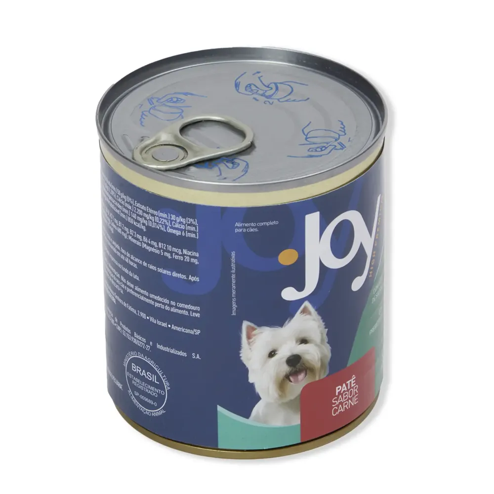 Ração Úmida Joy Patê para Cães Adultos Carne — foto 5