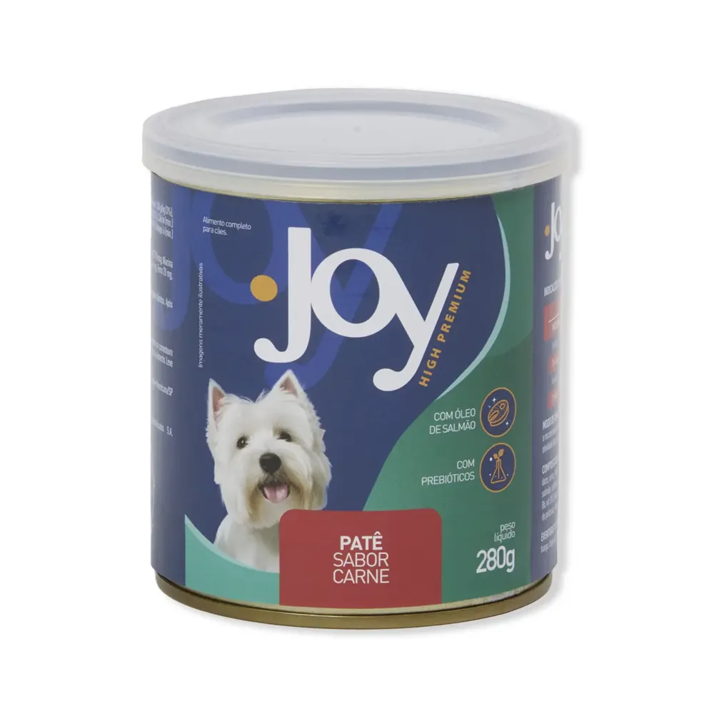 Ração Úmida Joy Patê para Cães Adultos Carne — foto 6