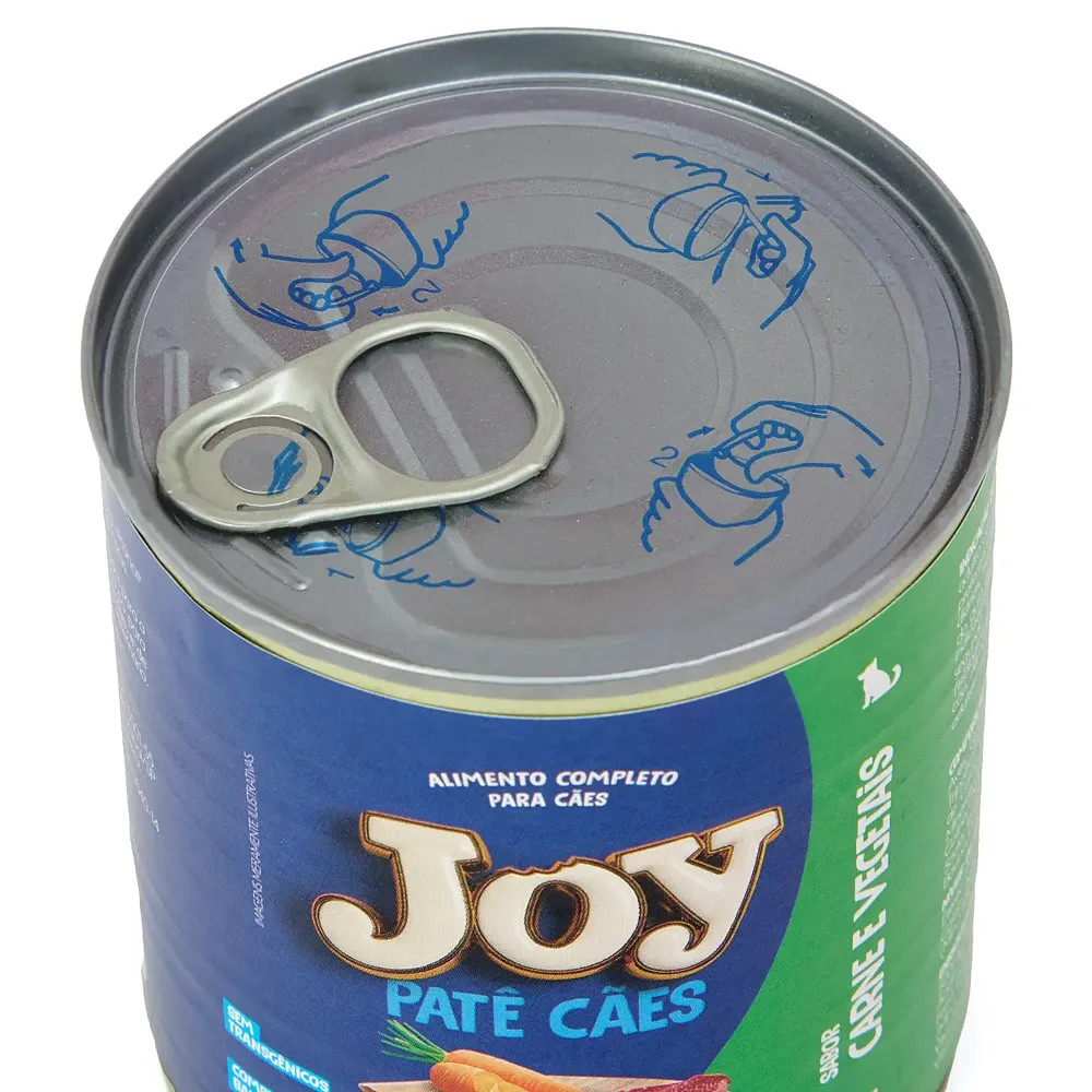 Ração Úmida Joy Patê para Cães Adultos Carne e Vegetais — foto 3