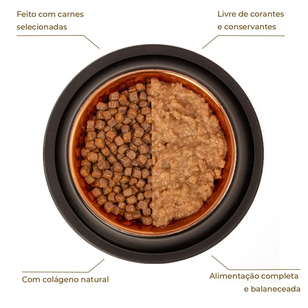 Ração Úmida Joy Patê para Cães Adultos Carne e Vegetais — foto 4
