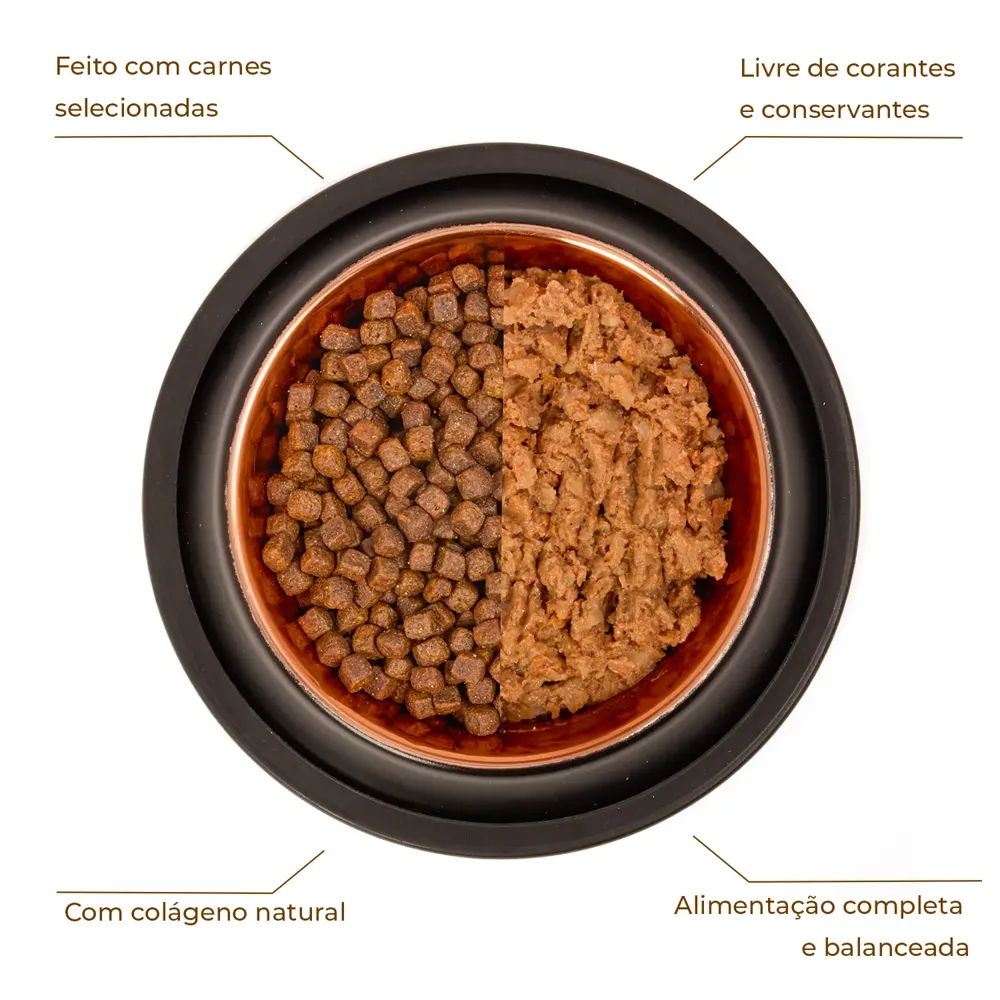 Ração Úmida Joy Patê para Cães Adultos Cordeiro e Legumes — foto 2
