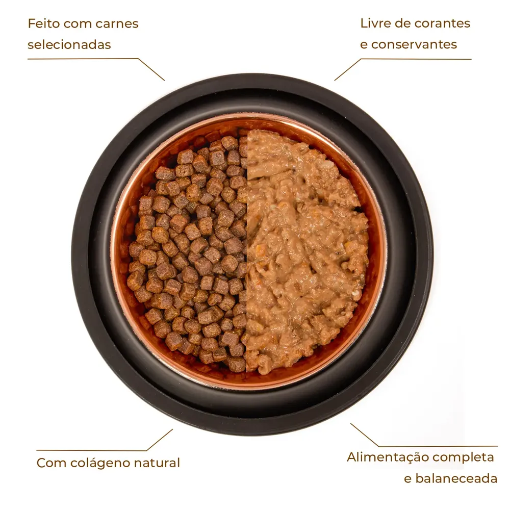 Ração Úmida Joy Patê para Cães Adultos Frango e Vegetais — foto 2