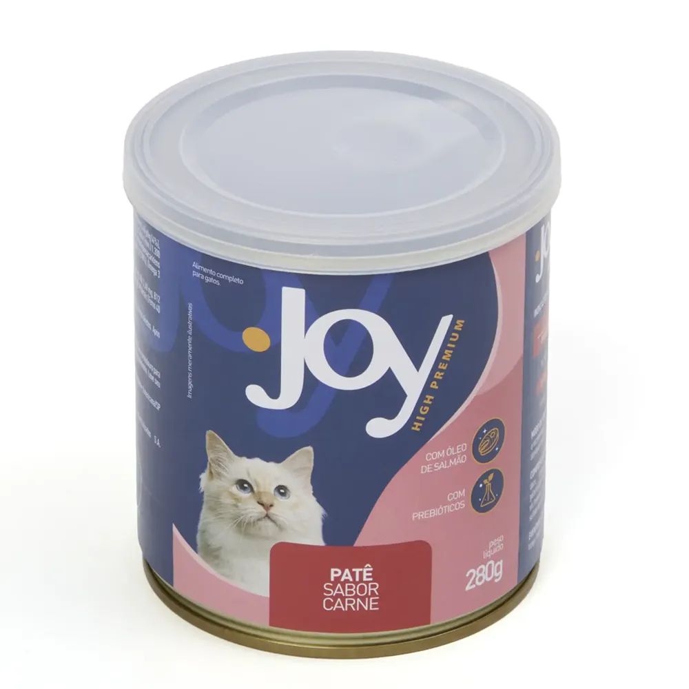 Ração Úmida Joy Patê para Gatos Carne — foto 4