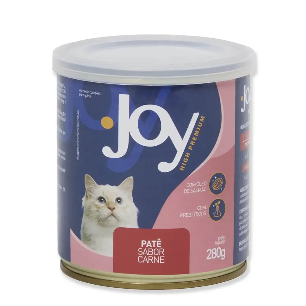Ração Úmida Joy Patê para Gatos Carne — foto 6