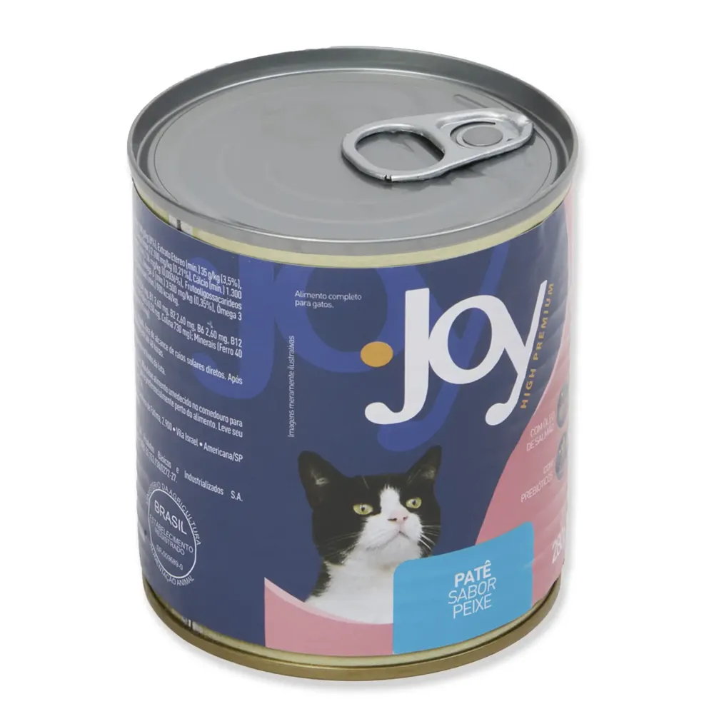 Ração Úmida Joy Patê para Gatos Peixe — foto 5