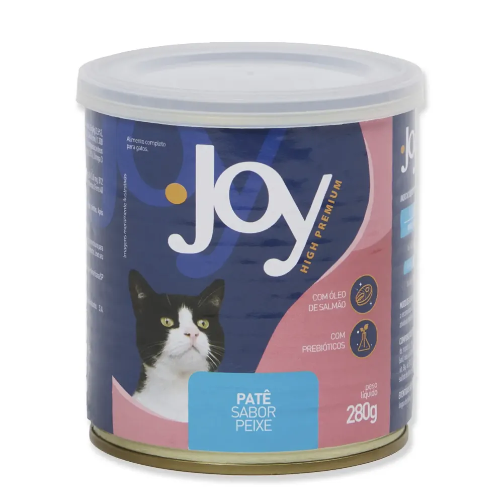 Ração Úmida Joy Patê para Gatos Peixe — foto 6