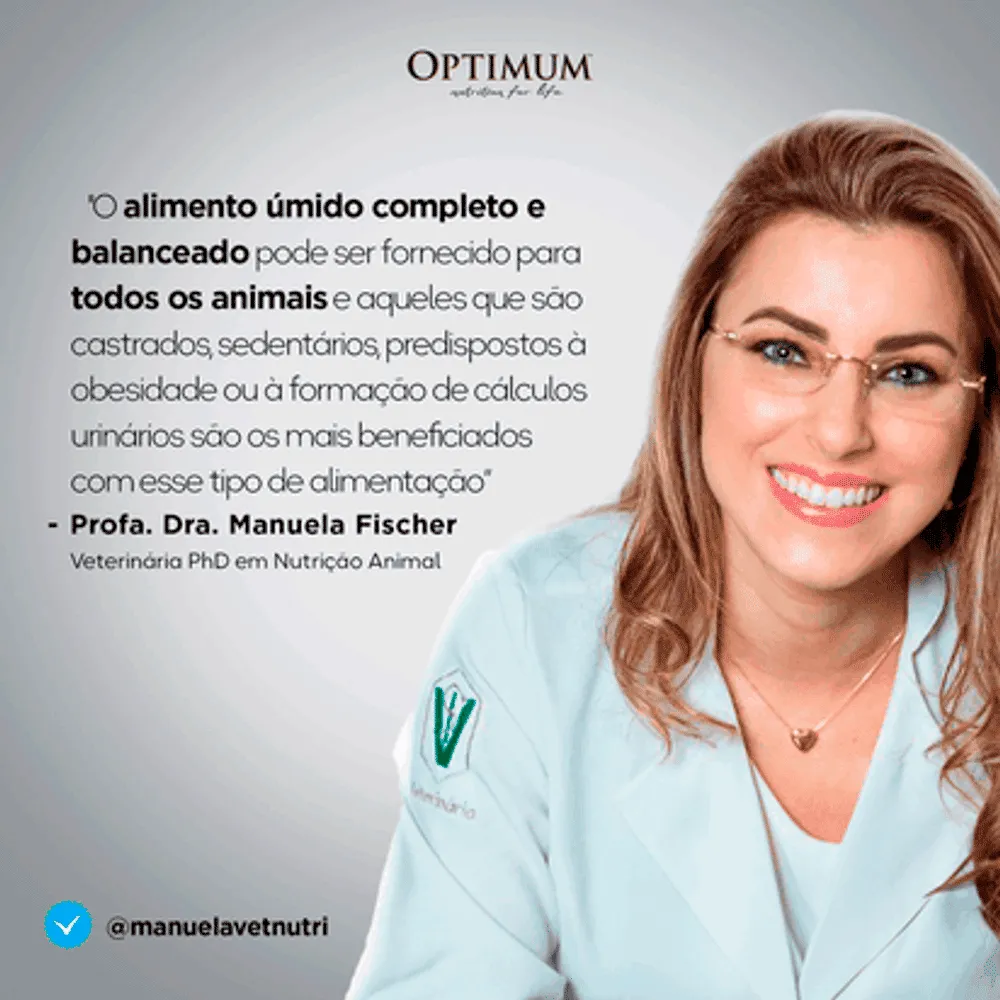 Ração Úmida Optimum Sachê Gatos Adultos Salmão — foto 4