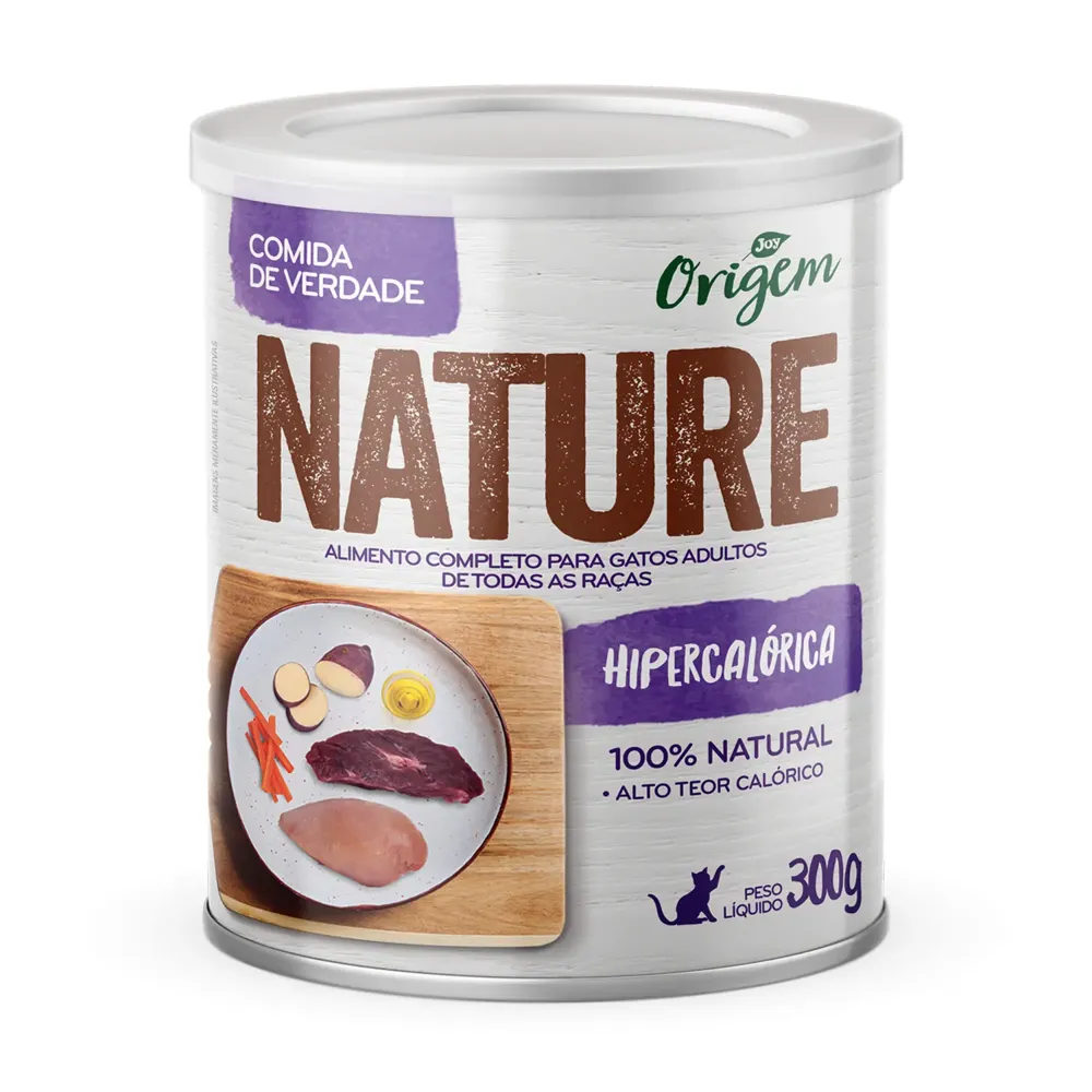 Ração Úmida Origem Nature para Gatos Adultos Origem Nature Hipercalórica