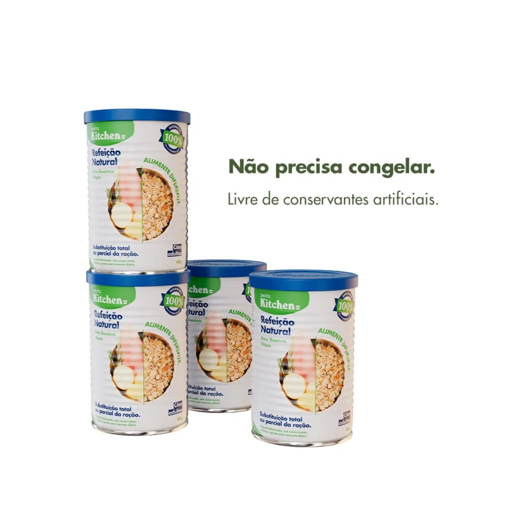 Ração Úmida para Cães Adultos com Pele Sensível Zee.Dog Kitchen — foto 4
