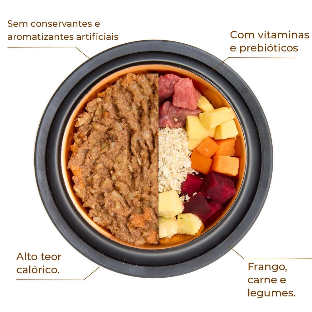 Ração Úmida para Cães Adultos Origem Nature Hipercalórica — foto 2