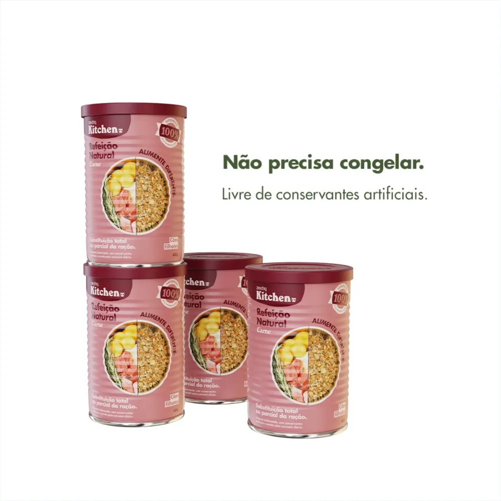 Ração Úmida para Cães Filhotes Carne Zee.Dog Kitchen — foto 4