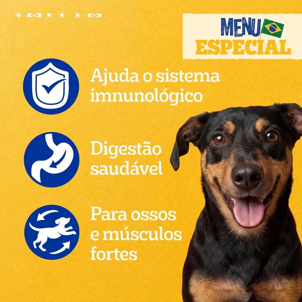 Ração Úmida Pedigree Caramelo Cães Adultos Sachê Peixada — foto 4